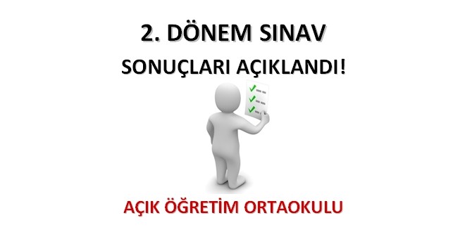 2. Dönem Sınav Sonuçları Açıklandı!