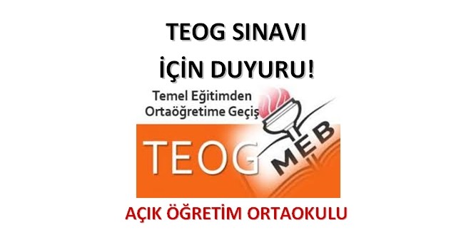 Açık Ortaokul ve TEOG Sınavı